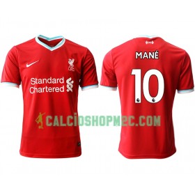 Liverpool Sadio Mane 10 Maglia Prima 2020/2021 Manica Corta